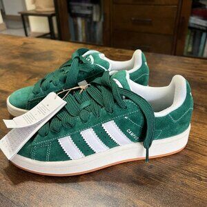 Green Adidas Campus 00- Womens size 6